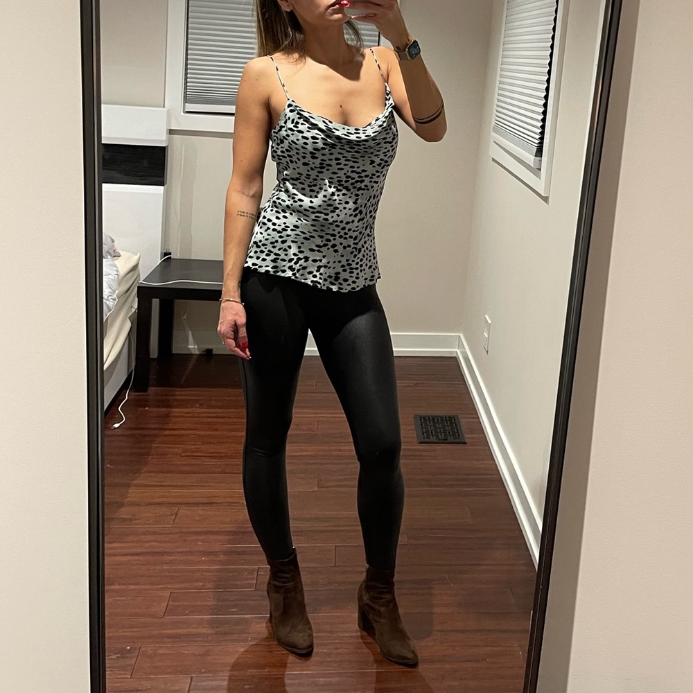 Zara Satin Printed Camisole